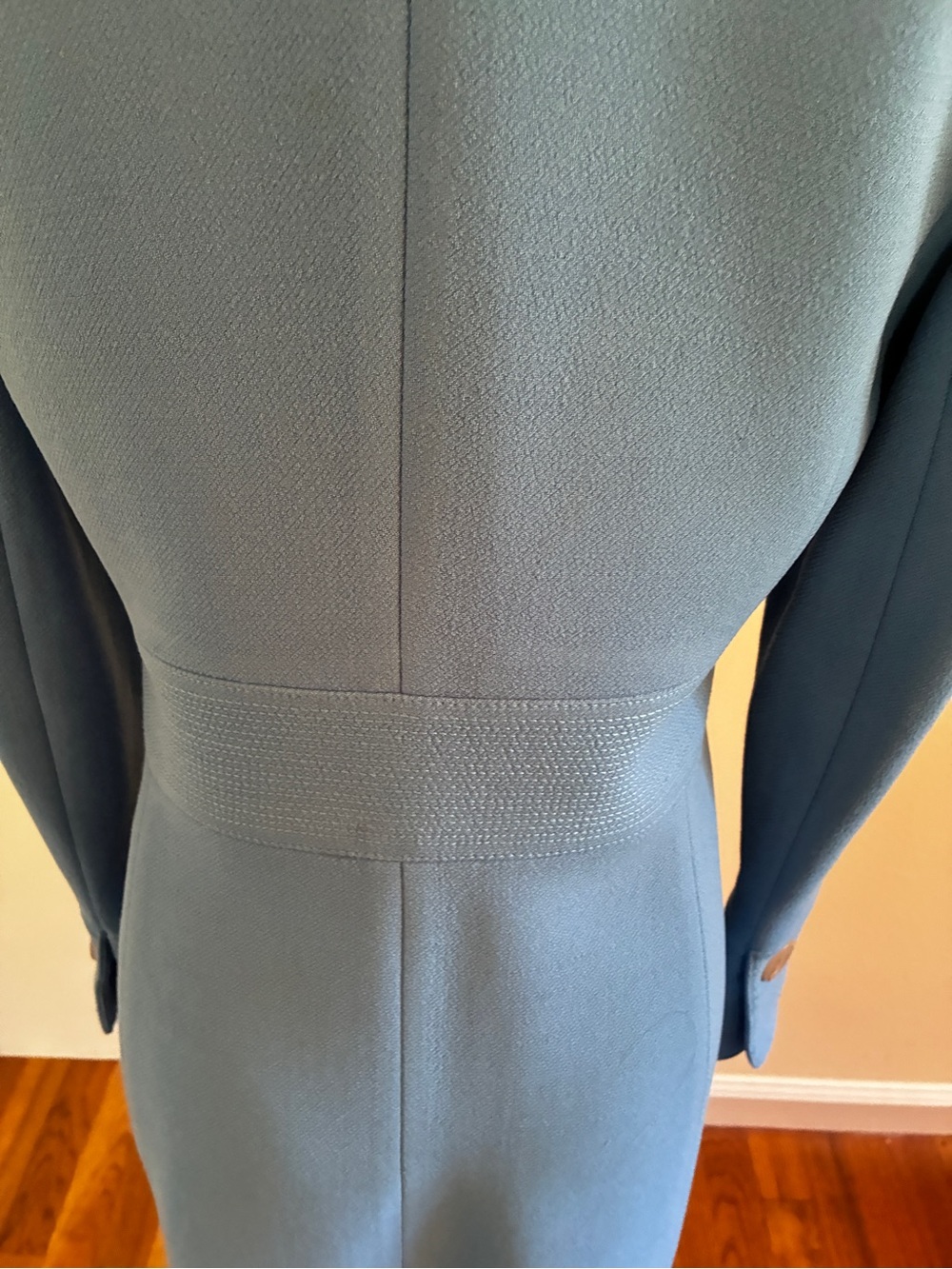 J. Crew tailored sky blue coat size 6/S - Picture 5 of 9